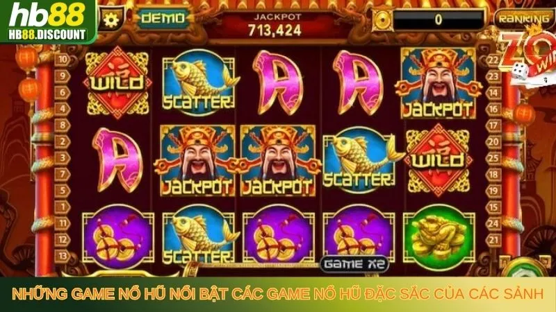 Các Game Nổ Hũ Đặc Sắc Của Các Sảnh - Cơ Hội Thắng Lớn - HB88-Trang Chủ Uy Tín Cho Anh Em - VIXODU
